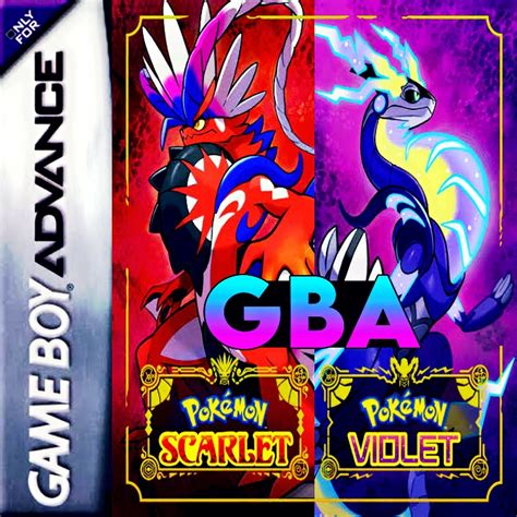 It will provide you the same experience but as a GBA. . Pokemon scarlet and violet gba rom